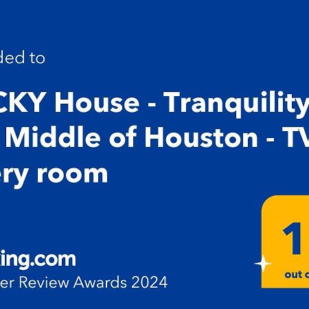 Lucky House - Tranquility In The Middle Of Houston - Tv In Every Room - 300 M2 Экстерьер фото