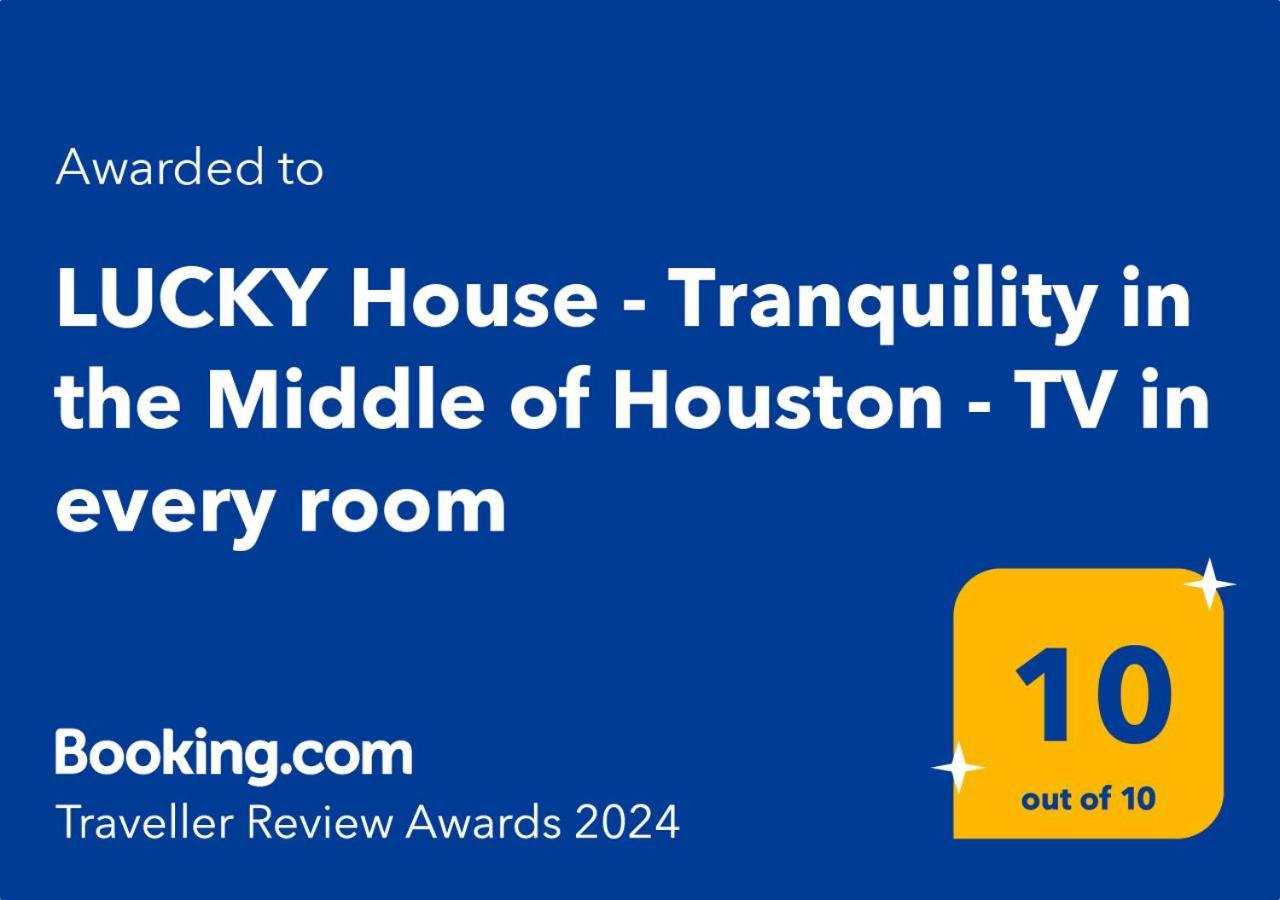 Lucky House - Tranquility In The Middle Of Houston - Tv In Every Room - 300 M2 Экстерьер фото